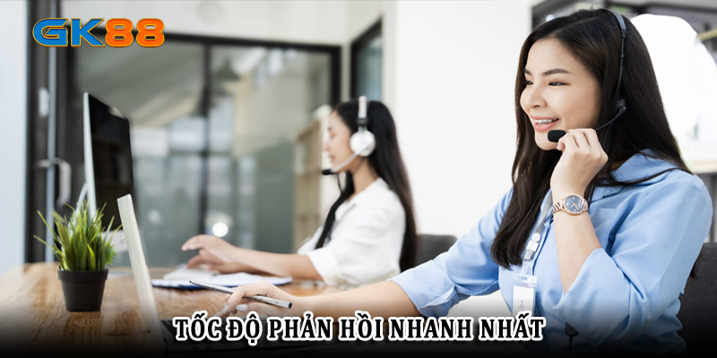 Hotline với số điện thoại hỗ trợ nhanh chóng